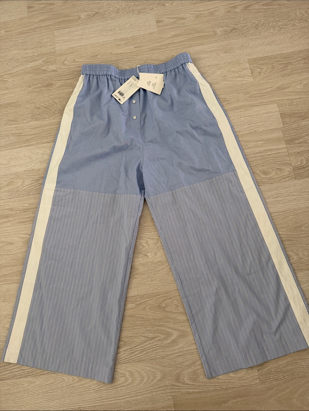 NWT Stella McCartney H&M Light Blue Pants - M